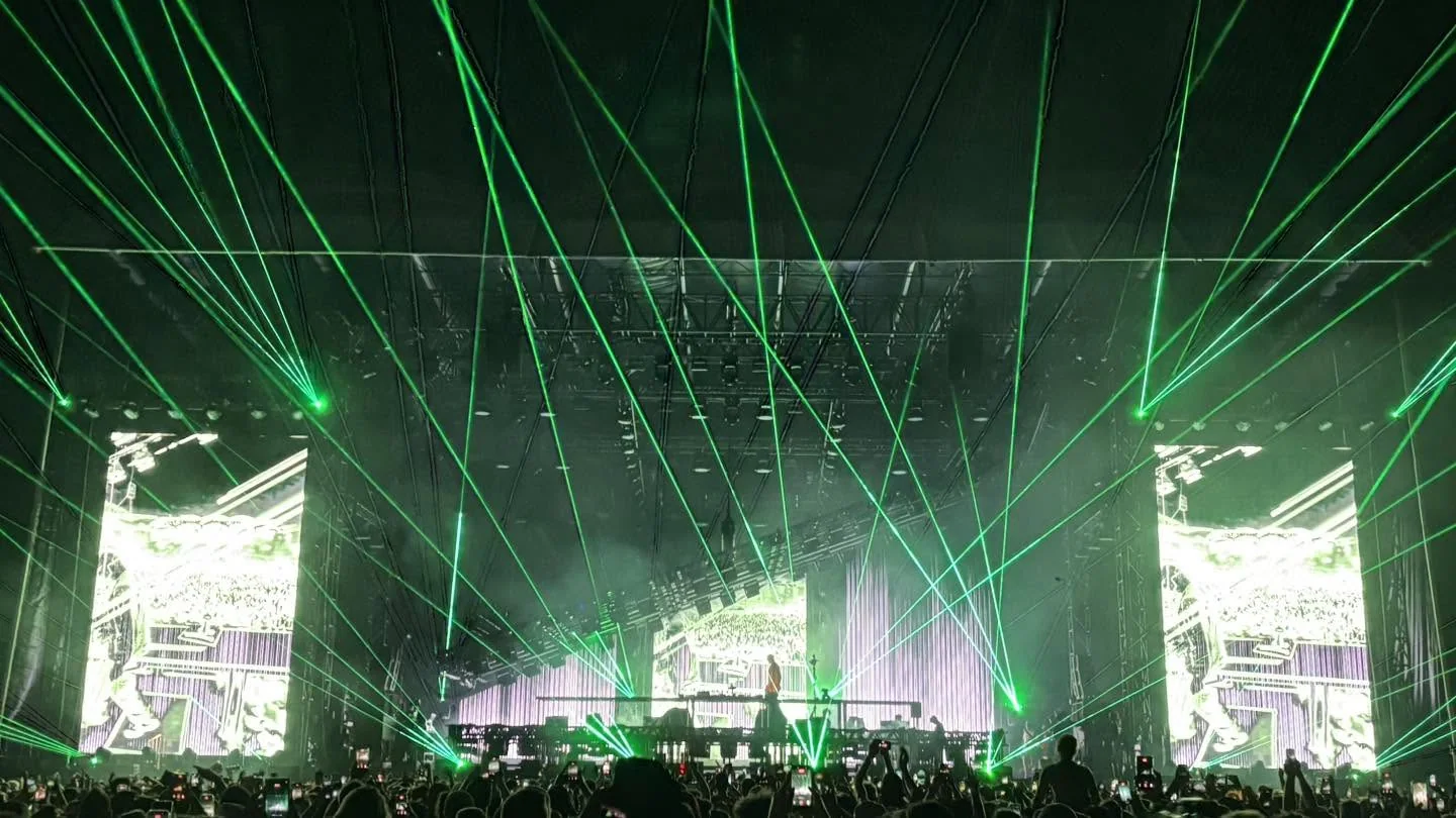 Lasers verts du DJ Snake Summer Tour 2026