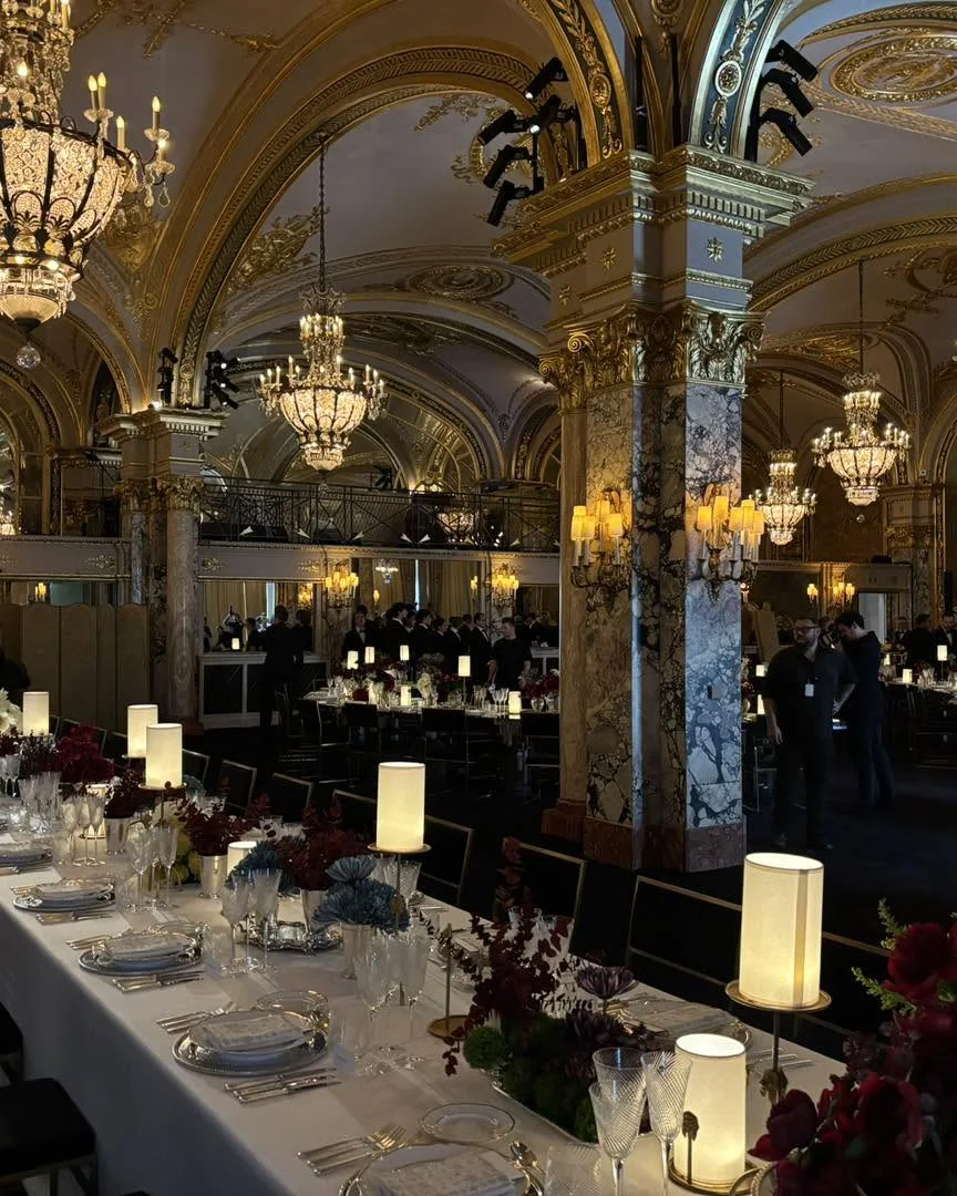 Dîner événementiel dans un décor prestigieux