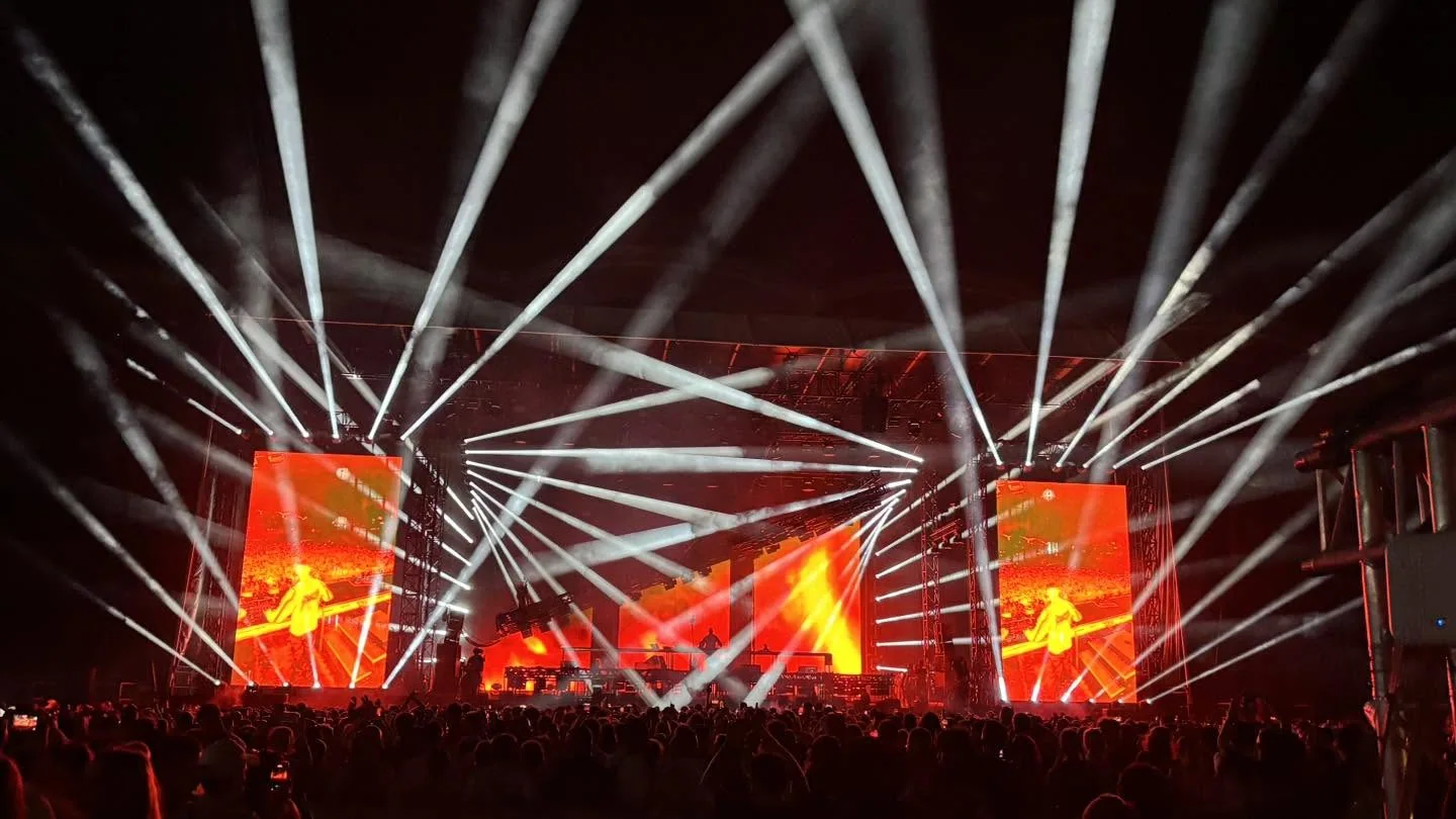 Design lumière du show de DJ Snake au POSITIV Festival Lyon
