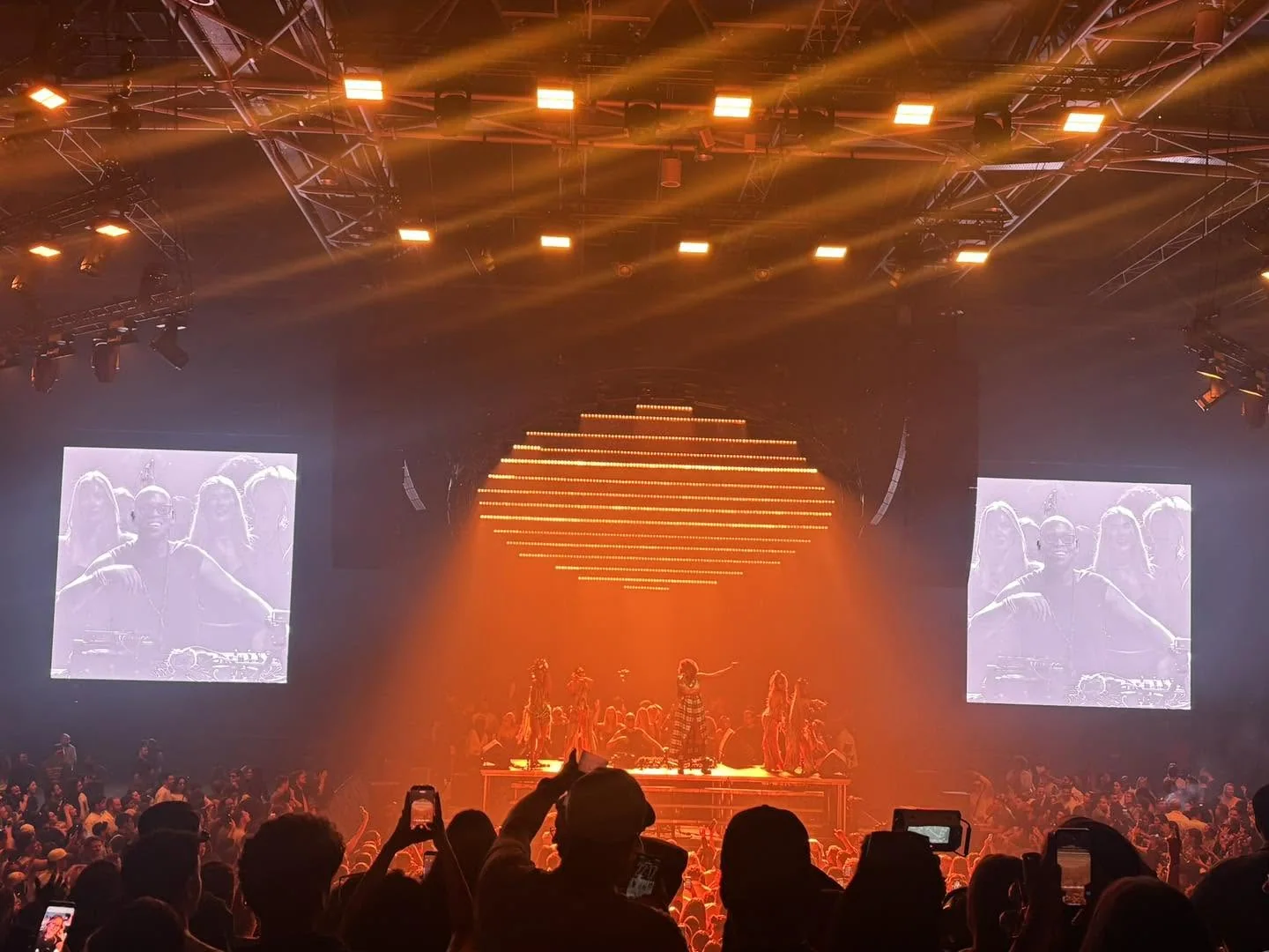 Scénographie lumière du concert de Francis Mercier