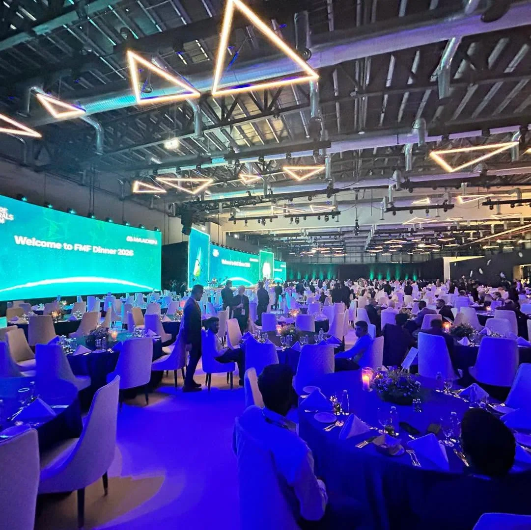 FUTURE MINERALS FORUM — dîner VVIP