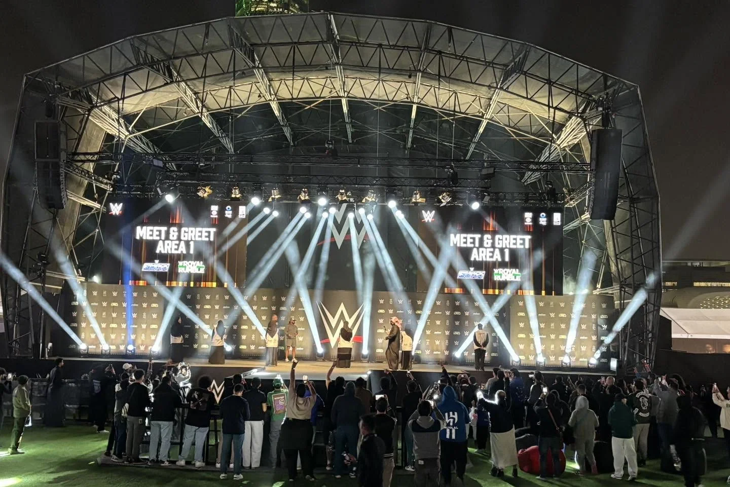 WWE Royal Rumble — Fan Zone à Riyadh