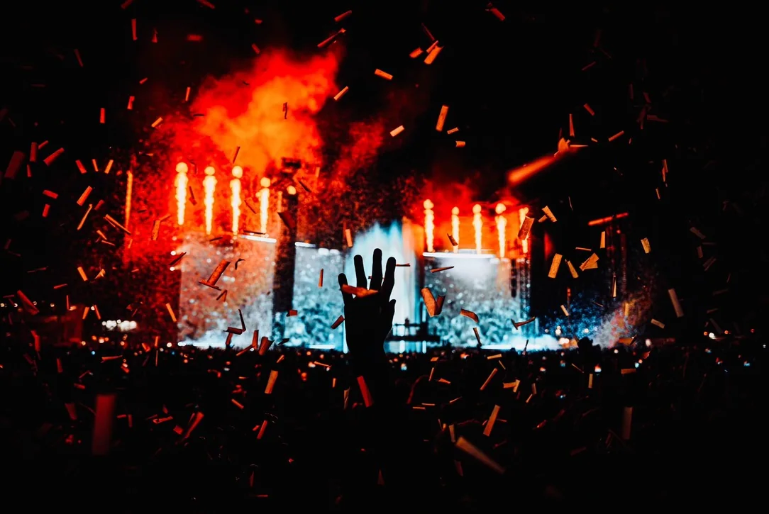 Show de David Guetta au LoveStream Festival à Bratislava